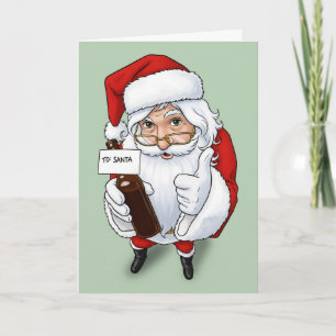 Frohe Weihnachten für jeden lustigen Weihnachtsman