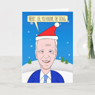 Frohe Weihnachten für jeden Vergesslichen Präsiden