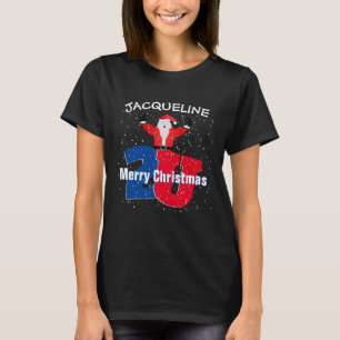 Frohe Weihnachten für Sie mit Name und Weihnachtsm T-Shirt