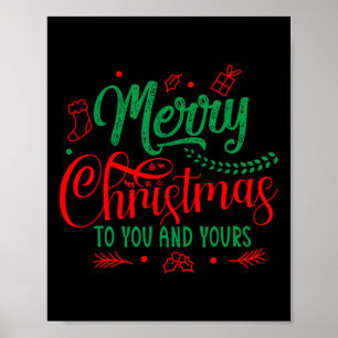 Frohe Weihnachten für Sie und Ihre Poster