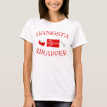 Frohe Weihnachten Gangsta Geschenk Wrapper T - Shi T-Shirt<br><div class="desc">Das ist ein großartiges Shirt zu Weihnachten zu tragen oder als Geschenk zu geben. Es könnte das ganze Jahr über getragen werden.</div>