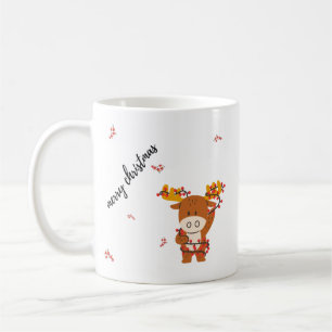 Frohe Weihnachten Gazellen-Tasse Kaffeetasse