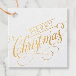 Frohe Weihnachten Geschenkanhänger