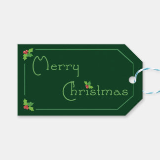 Frohe Weihnachten Geschenkanhänger
