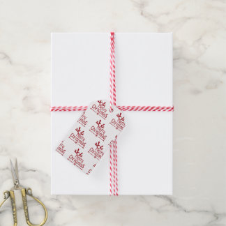 Frohe Weihnachten Geschenkanhänger
