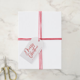 Frohe Weihnachten Geschenkanhänger