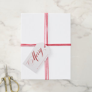 Frohe Weihnachten Geschenkanhänger