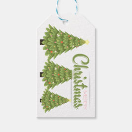 Frohe Weihnachten Geschenkanhänger