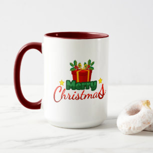 Frohe Weihnachten Geschenkbox Tasse