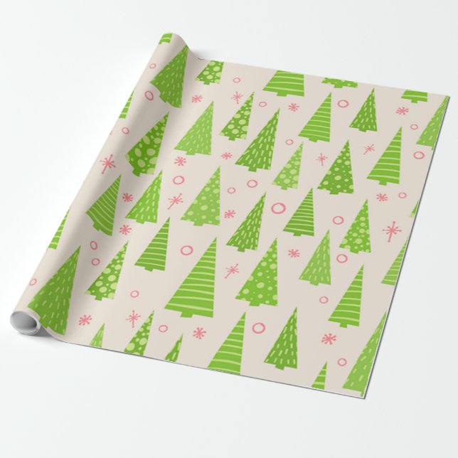 Frohe Weihnachten Geschenkpapier (Ungerollt)
