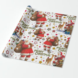 Frohe Weihnachten Geschenkpapier