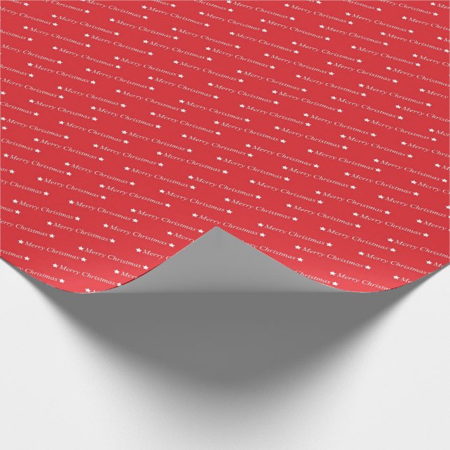 Frohe Weihnachten Geschenkpapier (Ecke)
