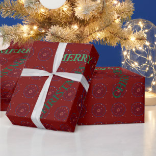 Frohe Weihnachten Geschenkpapier