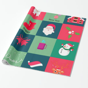 Frohe Weihnachten Geschenkpapier