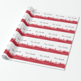 Frohe Weihnachten Geschenkpapier