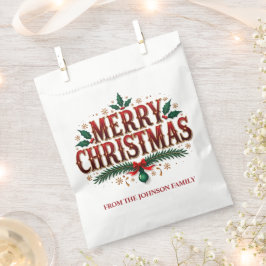 Frohe Weihnachten Geschenktütchen