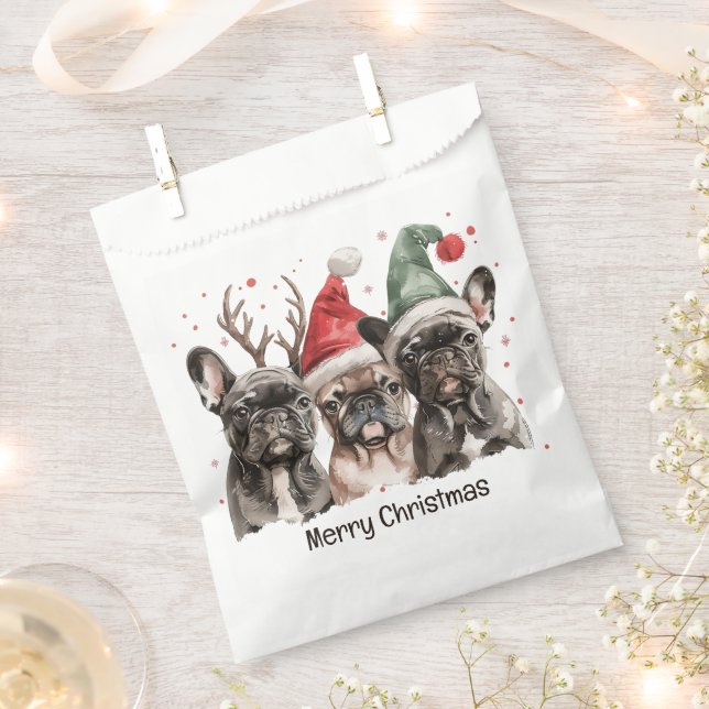 Frohe Weihnachten Geschenktütchen (Ausgeschnitten)