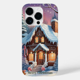 Frohe Weihnachten Gingerbread House Case-Mate iPhone 14 Pro Hülle
