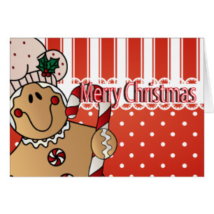 Frohe Weihnachten Gingerbread Man