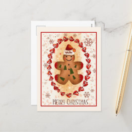 Frohe Weihnachten Gingerbread Man