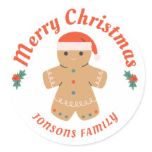 Frohe Weihnachten Gingerbread Man