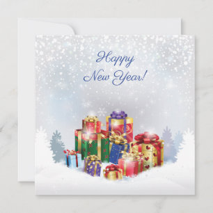 Frohe Weihnachten & Glück Neues Jahr! 20XX XMAS Mitteilungskarte