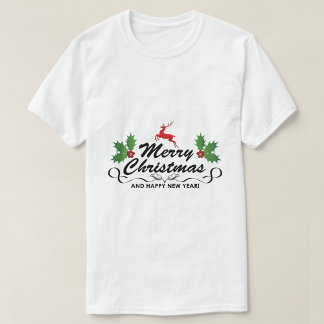 Frohe Weihnachten glücklich Neues Jahr T-Shirt