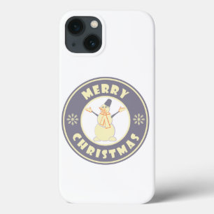 Frohe Weihnachten glückliche Snowman berühmten Kaf Case-Mate iPhone Hülle