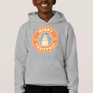 Frohe Weihnachten glückliche Snowman berühmten Kaf Hoodie