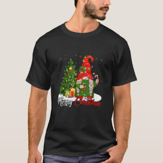 Frohe Weihnachten Gnom Familie Weihnachten für Fra T-Shirt