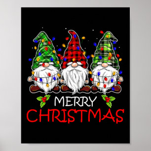 Frohe Weihnachten Gnome Familie Weihnachten für Fr Poster