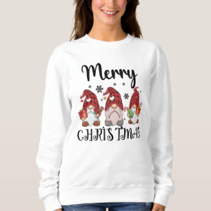 Frohe Weihnachten Gnomies Weihnachts-Gnome  Sweatshirt