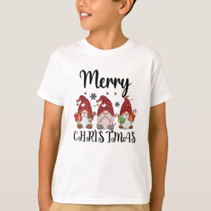 Frohe Weihnachten Gnomies Weihnachts-Gnome  T-Shirt