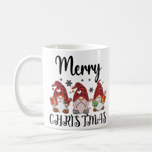 Frohe Weihnachten Gnomies Weihnachtsgnome  Kaffeetasse