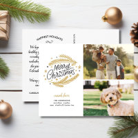 Frohe Weihnachten Gold Botanicals, 2 Fotos
