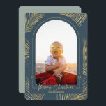 Frohe Weihnachten Gold Palm Blue Beach Foto<br><div class="desc">Eine moderne Weihnachtskarte mit einer traditionellen frohen Weihnachtsbotschaft. Personalisieren Sie Ihre Namen und Ihr Lieblingsbild. Wenn Sie Hilfe benötigen,  kontaktieren Sie mich (Maria) über den Kontaktknopf unten oder direkt unter info@the52edit.com ... Happy zu helfen! Farbe Rost Terracotta Bild von Matt Howard auf Entflammung</div>