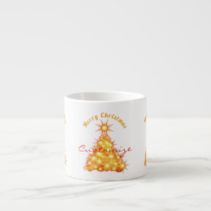 Frohe Weihnachten Golden Tree Thunder_Cove Espressotasse