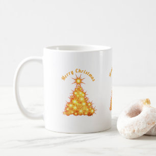 Frohe Weihnachten Golden Tree Thunder_Cove Kaffeetasse
