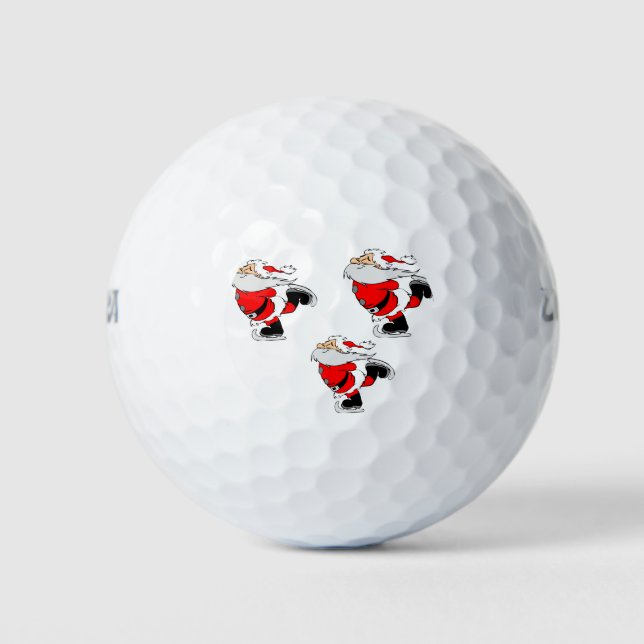 frohe Weihnachten Golfball (Vorderseite)