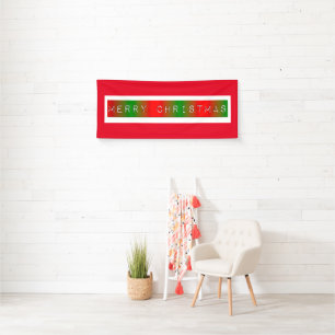 Frohe Weihnachten Gradient Banner