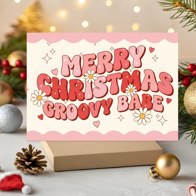 Frohe Weihnachten Groovy Babe (Von Creator hochgeladen)