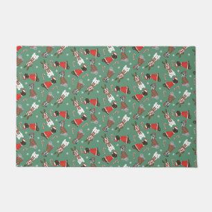 Frohe Weihnachten Große Dane Hunde Fußmatte