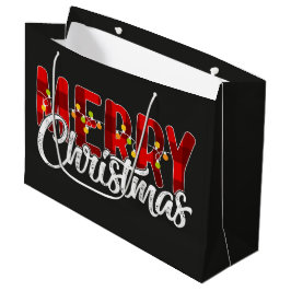 Frohe Weihnachten Große Geschenktüte