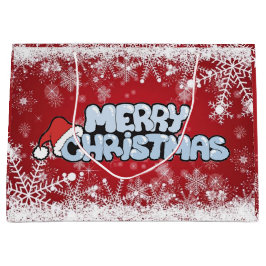 Frohe Weihnachten Große Geschenktüte