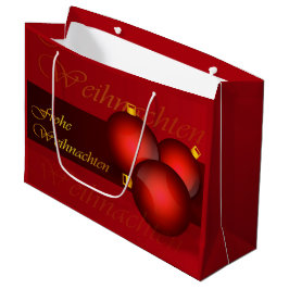 Frohe Weihnachten Große Geschenktüte