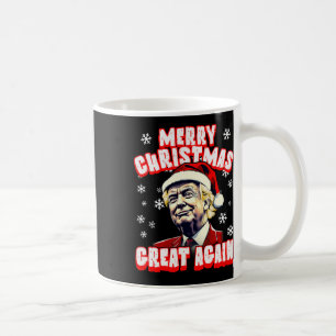 Frohe Weihnachten Große wieder Weihnachten Trump S Kaffeetasse