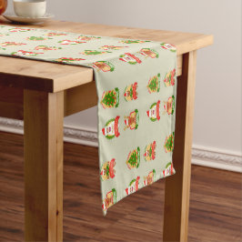 Frohe Weihnachten Großer Tischläufer
