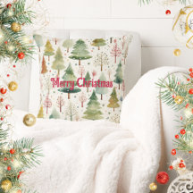 Frohe Weihnachten Grün-Braunwälder Pinien Bäume