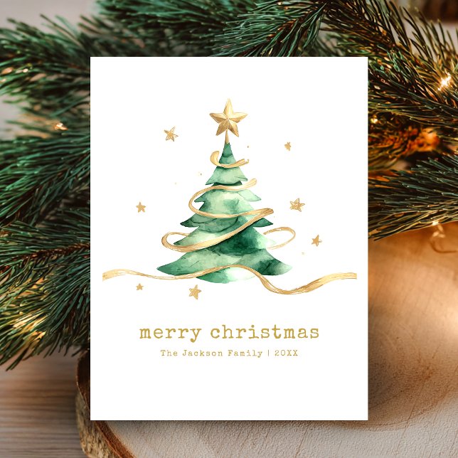 Frohe Weihnachten Grün Gold (Von Creator hochgeladen)