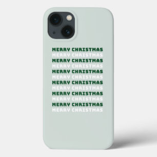 Frohe Weihnachten, grüne Weihnachtskunst, Urlaub Case-Mate iPhone Hülle